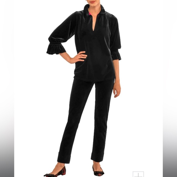 Gretchen Scott Ruffleneck Tunic - Picture 2 of 11